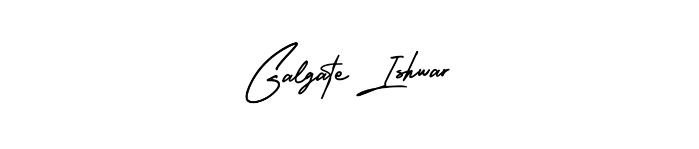 Make a beautiful signature design for name Galgate Ishwar. With this signature (AmerikaSignatureDemo-Regular) style, you can create a handwritten signature for free. Galgate Ishwar signature style 3 images and pictures png