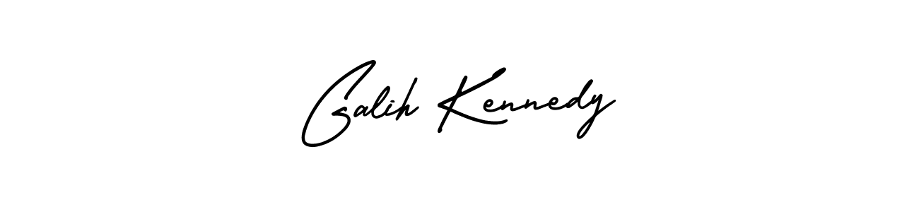 It looks lik you need a new signature style for name Galih Kennedy. Design unique handwritten (AmerikaSignatureDemo-Regular) signature with our free signature maker in just a few clicks. Galih Kennedy signature style 3 images and pictures png