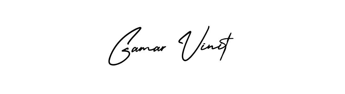 Also You can easily find your signature by using the search form. We will create Gamar Vinit name handwritten signature images for you free of cost using AmerikaSignatureDemo-Regular sign style. Gamar Vinit signature style 3 images and pictures png