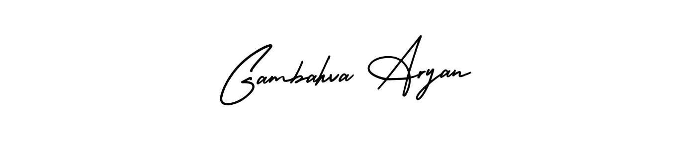 Once you've used our free online signature maker to create your best signature AmerikaSignatureDemo-Regular style, it's time to enjoy all of the benefits that Gambahva Aryan name signing documents. Gambahva Aryan signature style 3 images and pictures png