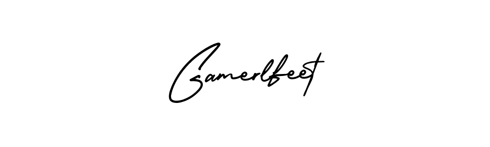 Also You can easily find your signature by using the search form. We will create Gamerlfeet name handwritten signature images for you free of cost using AmerikaSignatureDemo-Regular sign style. Gamerlfeet signature style 3 images and pictures png