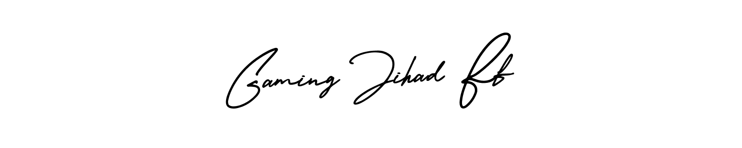 AmerikaSignatureDemo-Regular is a professional signature style that is perfect for those who want to add a touch of class to their signature. It is also a great choice for those who want to make their signature more unique. Get Gaming Jihad Ff name to fancy signature for free. Gaming Jihad Ff signature style 3 images and pictures png