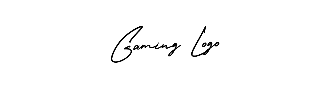 Design your own signature with our free online signature maker. With this signature software, you can create a handwritten (AmerikaSignatureDemo-Regular) signature for name Gaming Logo. Gaming Logo signature style 3 images and pictures png