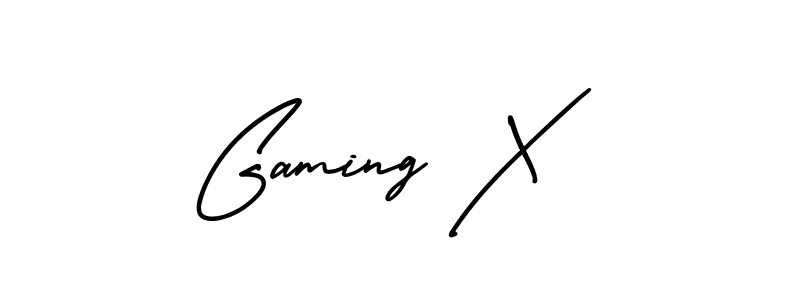 This is the best signature style for the Gaming X name. Also you like these signature font (AmerikaSignatureDemo-Regular). Mix name signature. Gaming X signature style 3 images and pictures png