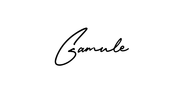 Once you've used our free online signature maker to create your best signature AmerikaSignatureDemo-Regular style, it's time to enjoy all of the benefits that Gamule name signing documents. Gamule signature style 3 images and pictures png