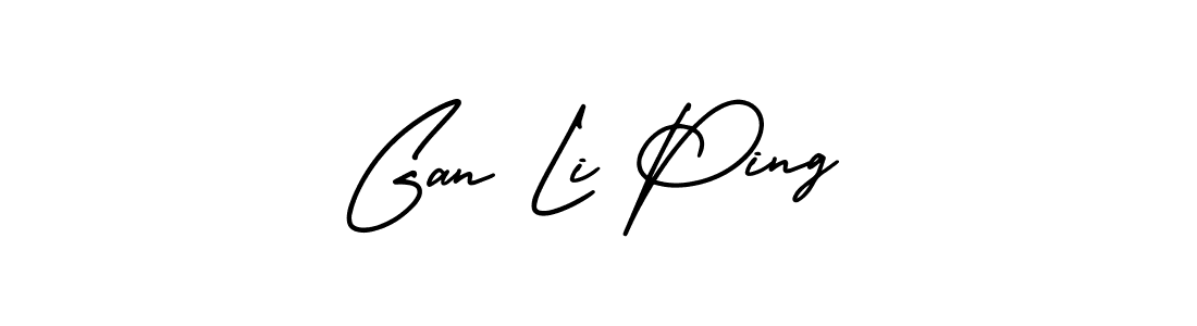 This is the best signature style for the Gan Li Ping name. Also you like these signature font (AmerikaSignatureDemo-Regular). Mix name signature. Gan Li Ping signature style 3 images and pictures png