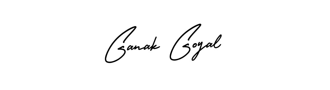 Similarly AmerikaSignatureDemo-Regular is the best handwritten signature design. Signature creator online .You can use it as an online autograph creator for name Ganak Goyal. Ganak Goyal signature style 3 images and pictures png