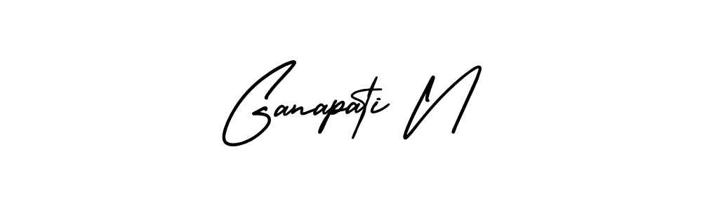 Also You can easily find your signature by using the search form. We will create Ganapati N name handwritten signature images for you free of cost using AmerikaSignatureDemo-Regular sign style. Ganapati N signature style 3 images and pictures png