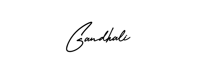 How to Draw Gandhali signature style? AmerikaSignatureDemo-Regular is a latest design signature styles for name Gandhali. Gandhali signature style 3 images and pictures png