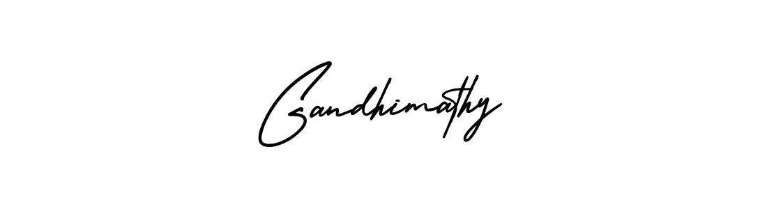 if you are searching for the best signature style for your name Gandhimathy. so please give up your signature search. here we have designed multiple signature styles  using AmerikaSignatureDemo-Regular. Gandhimathy signature style 3 images and pictures png