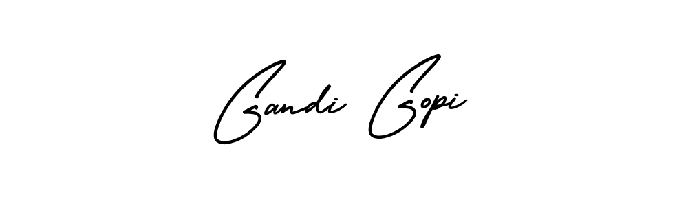 Best and Professional Signature Style for Gandi Gopi. AmerikaSignatureDemo-Regular Best Signature Style Collection. Gandi Gopi signature style 3 images and pictures png