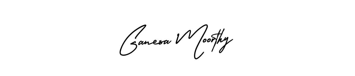 Make a beautiful signature design for name Ganesa Moorthy. Use this online signature maker to create a handwritten signature for free. Ganesa Moorthy signature style 3 images and pictures png