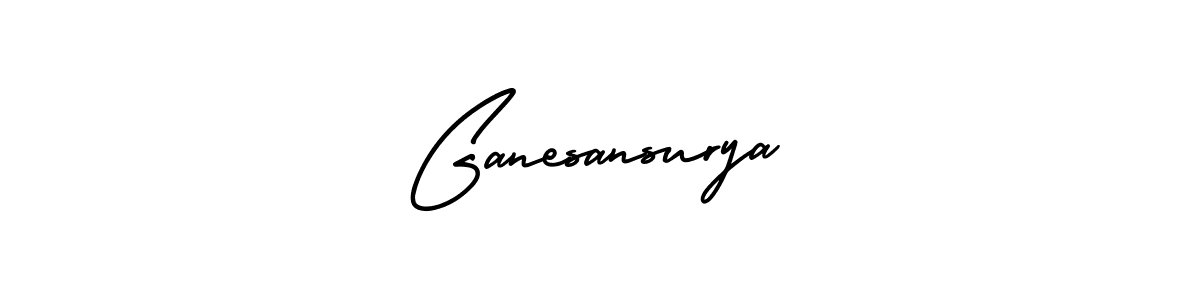 It looks lik you need a new signature style for name Ganesansurya. Design unique handwritten (AmerikaSignatureDemo-Regular) signature with our free signature maker in just a few clicks. Ganesansurya signature style 3 images and pictures png