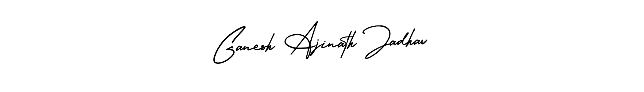 How to make Ganesh Ajinath Jadhav signature? AmerikaSignatureDemo-Regular is a professional autograph style. Create handwritten signature for Ganesh Ajinath Jadhav name. Ganesh Ajinath Jadhav signature style 3 images and pictures png