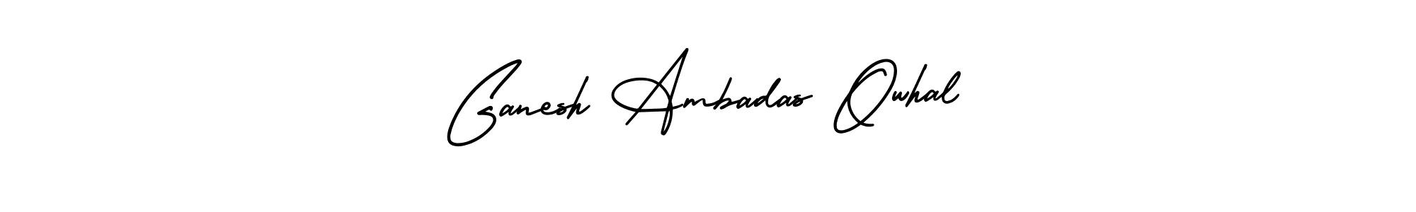 Best and Professional Signature Style for Ganesh Ambadas Owhal. AmerikaSignatureDemo-Regular Best Signature Style Collection. Ganesh Ambadas Owhal signature style 3 images and pictures png