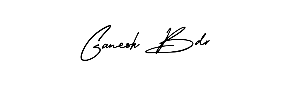 Make a beautiful signature design for name Ganesh Bdr. With this signature (AmerikaSignatureDemo-Regular) style, you can create a handwritten signature for free. Ganesh Bdr signature style 3 images and pictures png