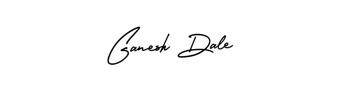 Ganesh Dale stylish signature style. Best Handwritten Sign (AmerikaSignatureDemo-Regular) for my name. Handwritten Signature Collection Ideas for my name Ganesh Dale. Ganesh Dale signature style 3 images and pictures png