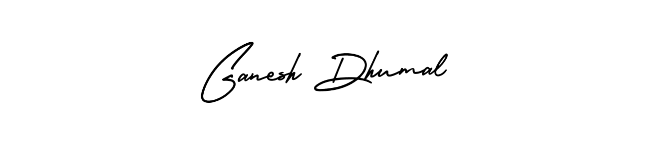 Design your own signature with our free online signature maker. With this signature software, you can create a handwritten (AmerikaSignatureDemo-Regular) signature for name Ganesh Dhumal. Ganesh Dhumal signature style 3 images and pictures png