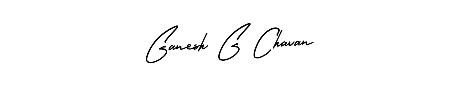 Ganesh G Chavan stylish signature style. Best Handwritten Sign (AmerikaSignatureDemo-Regular) for my name. Handwritten Signature Collection Ideas for my name Ganesh G Chavan. Ganesh G Chavan signature style 3 images and pictures png
