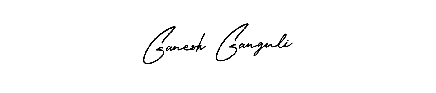 The best way (AmerikaSignatureDemo-Regular) to make a short signature is to pick only two or three words in your name. The name Ganesh Ganguli include a total of six letters. For converting this name. Ganesh Ganguli signature style 3 images and pictures png