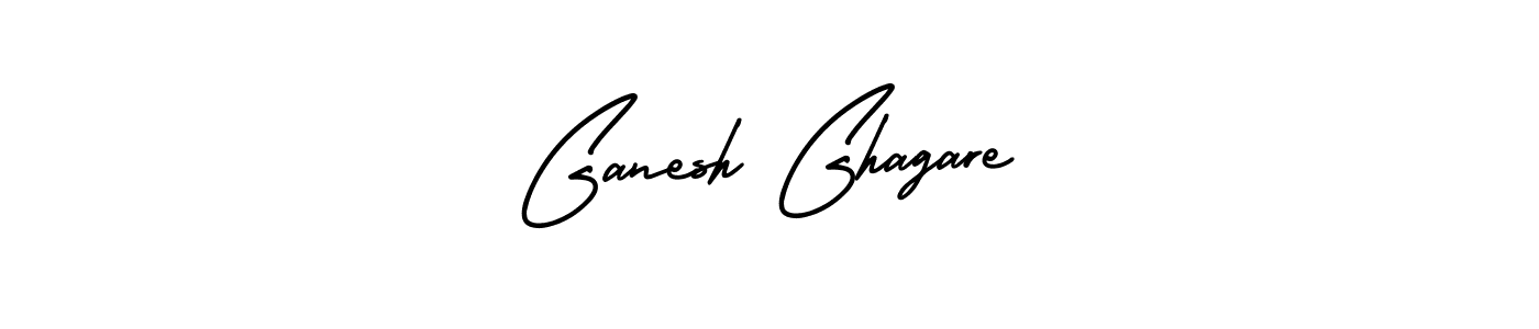 The best way (AmerikaSignatureDemo-Regular) to make a short signature is to pick only two or three words in your name. The name Ganesh Ghagare include a total of six letters. For converting this name. Ganesh Ghagare signature style 3 images and pictures png