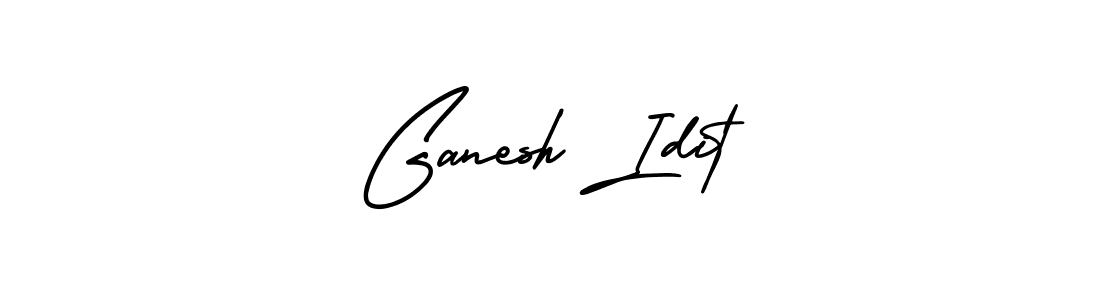 Also we have Ganesh Idit name is the best signature style. Create professional handwritten signature collection using AmerikaSignatureDemo-Regular autograph style. Ganesh Idit signature style 3 images and pictures png