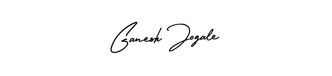 Design your own signature with our free online signature maker. With this signature software, you can create a handwritten (AmerikaSignatureDemo-Regular) signature for name Ganesh Jogale. Ganesh Jogale signature style 3 images and pictures png