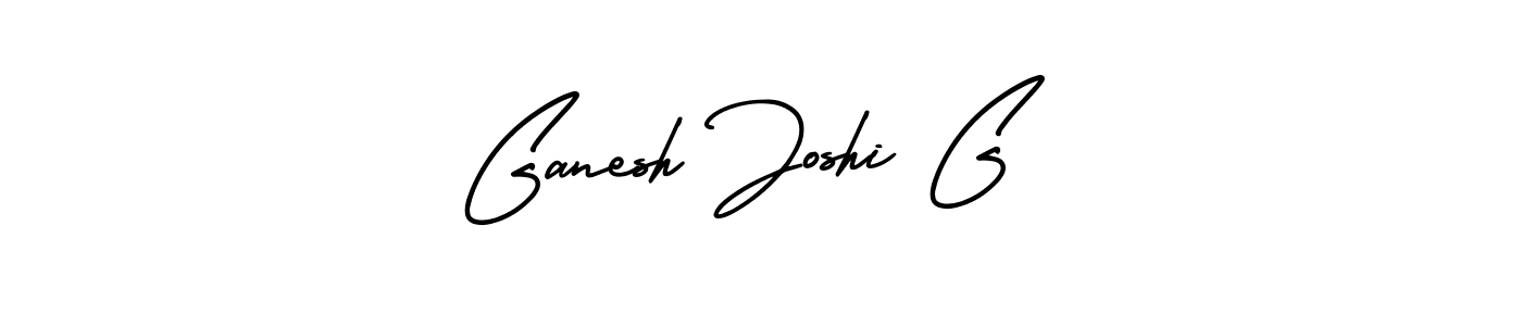 This is the best signature style for the Ganesh Joshi G name. Also you like these signature font (AmerikaSignatureDemo-Regular). Mix name signature. Ganesh Joshi G signature style 3 images and pictures png