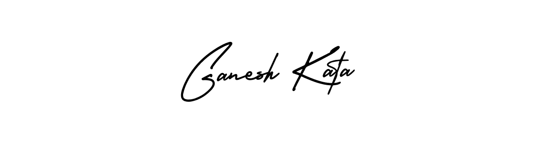 How to Draw Ganesh Kata signature style? AmerikaSignatureDemo-Regular is a latest design signature styles for name Ganesh Kata. Ganesh Kata signature style 3 images and pictures png
