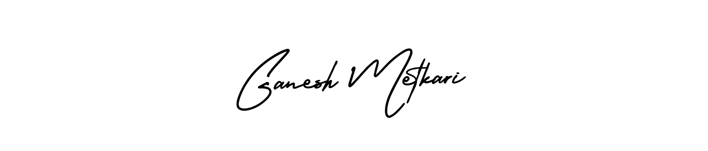 How to Draw Ganesh Metkari signature style? AmerikaSignatureDemo-Regular is a latest design signature styles for name Ganesh Metkari. Ganesh Metkari signature style 3 images and pictures png