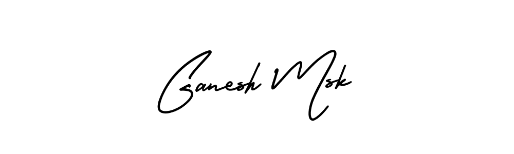 Also we have Ganesh Msk name is the best signature style. Create professional handwritten signature collection using AmerikaSignatureDemo-Regular autograph style. Ganesh Msk signature style 3 images and pictures png