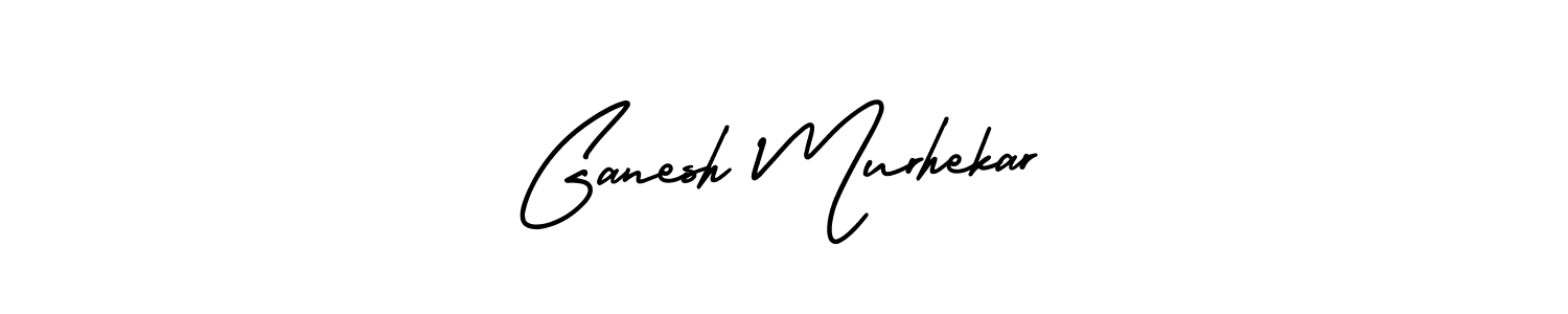 Make a beautiful signature design for name Ganesh Murhekar. With this signature (AmerikaSignatureDemo-Regular) style, you can create a handwritten signature for free. Ganesh Murhekar signature style 3 images and pictures png