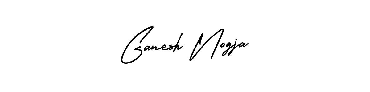 Best and Professional Signature Style for Ganesh Nogja. AmerikaSignatureDemo-Regular Best Signature Style Collection. Ganesh Nogja signature style 3 images and pictures png