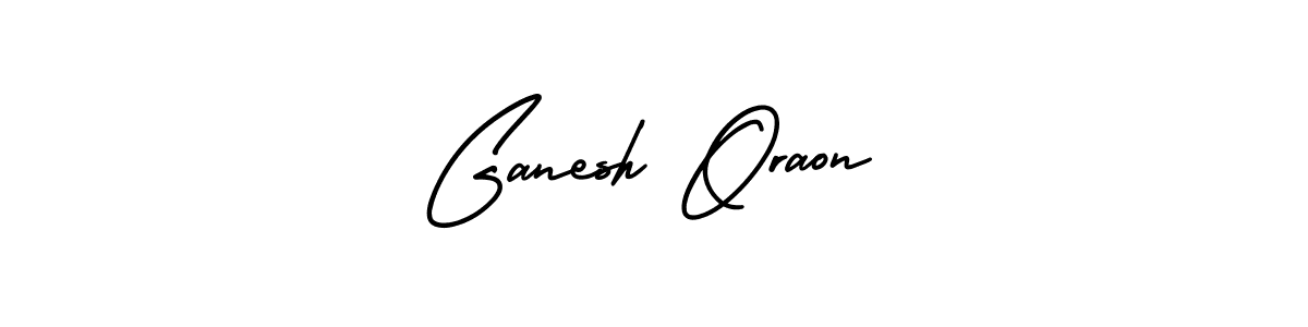 How to Draw Ganesh Oraon signature style? AmerikaSignatureDemo-Regular is a latest design signature styles for name Ganesh Oraon. Ganesh Oraon signature style 3 images and pictures png