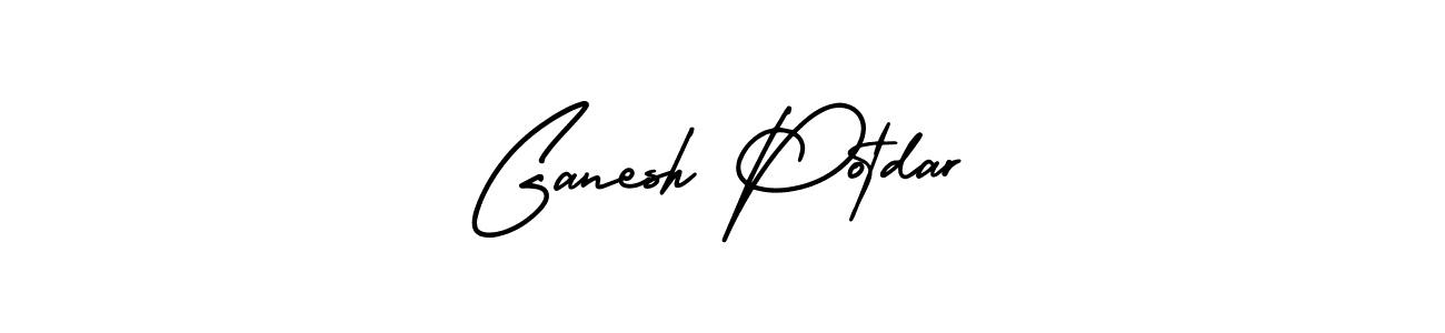 How to make Ganesh Potdar signature? AmerikaSignatureDemo-Regular is a professional autograph style. Create handwritten signature for Ganesh Potdar name. Ganesh Potdar signature style 3 images and pictures png