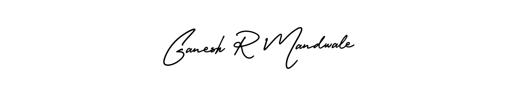 Make a beautiful signature design for name Ganesh R Mandwale. Use this online signature maker to create a handwritten signature for free. Ganesh R Mandwale signature style 3 images and pictures png