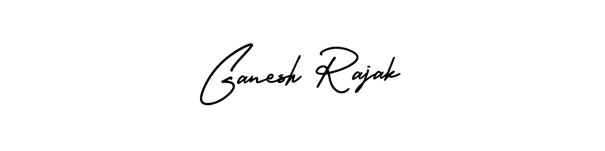 How to Draw Ganesh Rajak signature style? AmerikaSignatureDemo-Regular is a latest design signature styles for name Ganesh Rajak. Ganesh Rajak signature style 3 images and pictures png