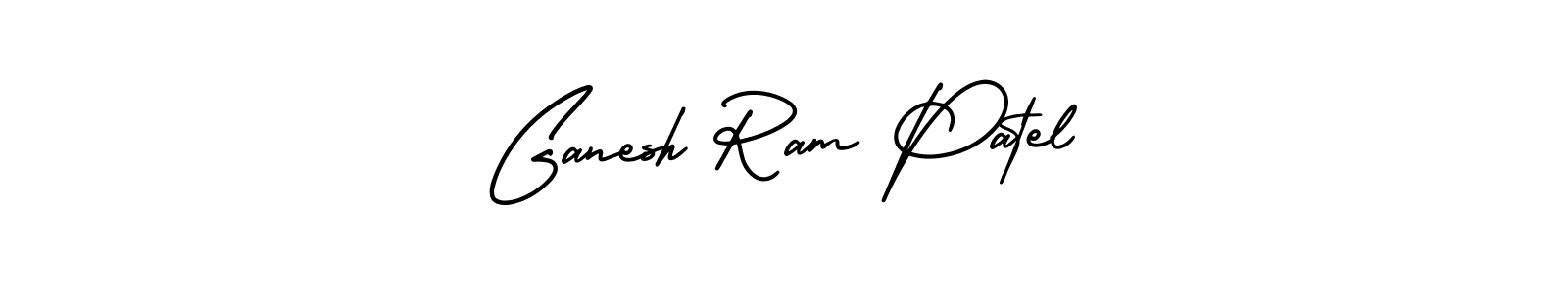 Ganesh Ram Patel stylish signature style. Best Handwritten Sign (AmerikaSignatureDemo-Regular) for my name. Handwritten Signature Collection Ideas for my name Ganesh Ram Patel. Ganesh Ram Patel signature style 3 images and pictures png