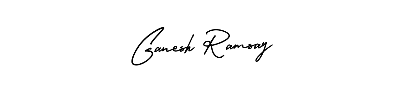 Make a beautiful signature design for name Ganesh Ramsay. Use this online signature maker to create a handwritten signature for free. Ganesh Ramsay signature style 3 images and pictures png