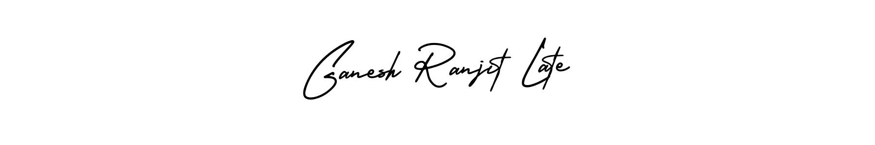 It looks lik you need a new signature style for name Ganesh Ranjit Late. Design unique handwritten (AmerikaSignatureDemo-Regular) signature with our free signature maker in just a few clicks. Ganesh Ranjit Late signature style 3 images and pictures png
