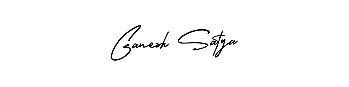 Make a beautiful signature design for name Ganesh Satya. Use this online signature maker to create a handwritten signature for free. Ganesh Satya signature style 3 images and pictures png