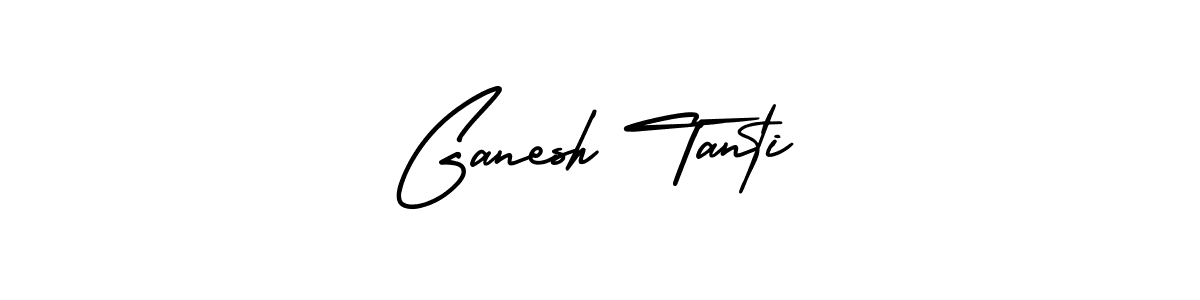 Design your own signature with our free online signature maker. With this signature software, you can create a handwritten (AmerikaSignatureDemo-Regular) signature for name Ganesh Tanti. Ganesh Tanti signature style 3 images and pictures png