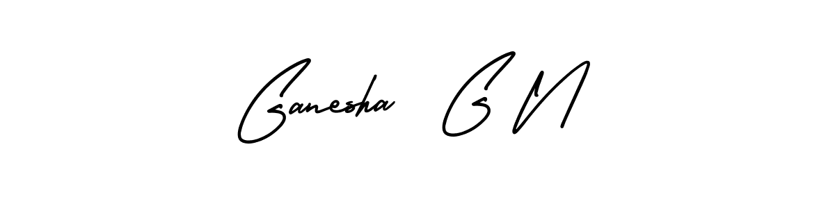 Check out images of Autograph of Ganesha  G N name. Actor Ganesha  G N Signature Style. AmerikaSignatureDemo-Regular is a professional sign style online. Ganesha  G N signature style 3 images and pictures png