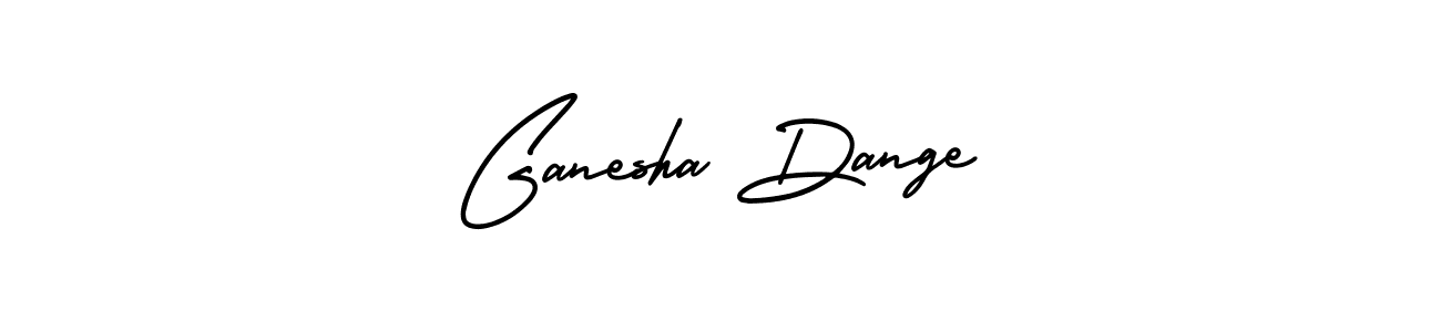 Create a beautiful signature design for name Ganesha Dange. With this signature (AmerikaSignatureDemo-Regular) fonts, you can make a handwritten signature for free. Ganesha Dange signature style 3 images and pictures png