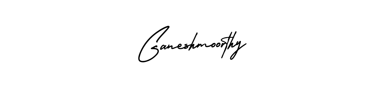 AmerikaSignatureDemo-Regular is a professional signature style that is perfect for those who want to add a touch of class to their signature. It is also a great choice for those who want to make their signature more unique. Get Ganeshmoorthy name to fancy signature for free. Ganeshmoorthy signature style 3 images and pictures png