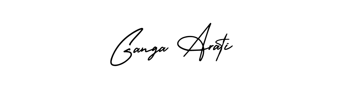 Best and Professional Signature Style for Ganga Arati. AmerikaSignatureDemo-Regular Best Signature Style Collection. Ganga Arati signature style 3 images and pictures png