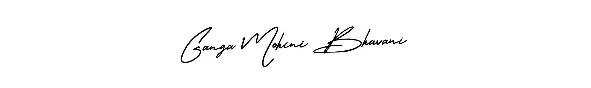 You can use this online signature creator to create a handwritten signature for the name Ganga Mohini Bhavani. This is the best online autograph maker. Ganga Mohini Bhavani signature style 3 images and pictures png