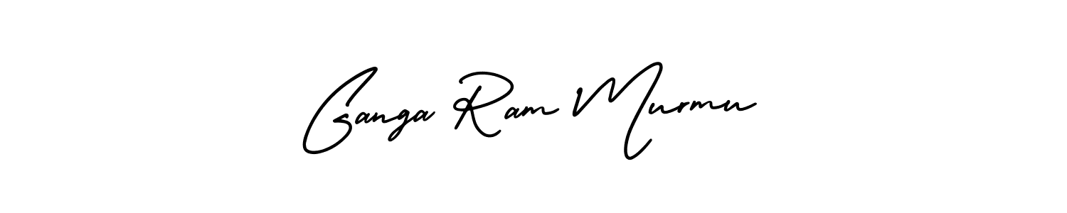 How to make Ganga Ram Murmu signature? AmerikaSignatureDemo-Regular is a professional autograph style. Create handwritten signature for Ganga Ram Murmu name. Ganga Ram Murmu signature style 3 images and pictures png