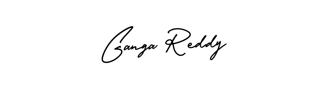 Make a short Ganga Reddy signature style. Manage your documents anywhere anytime using AmerikaSignatureDemo-Regular. Create and add eSignatures, submit forms, share and send files easily. Ganga Reddy signature style 3 images and pictures png