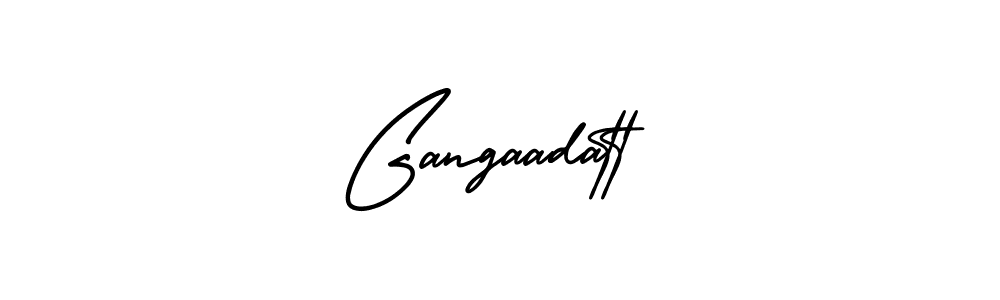 AmerikaSignatureDemo-Regular is a professional signature style that is perfect for those who want to add a touch of class to their signature. It is also a great choice for those who want to make their signature more unique. Get Gangaadatt name to fancy signature for free. Gangaadatt signature style 3 images and pictures png